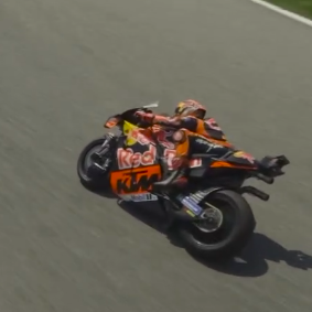 Jonas Folger at Red Bull Ring on KTM RC16. Credit: Red Bull Motorsports/Instagram.