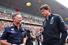 Christian Horner and Toto Wolff 