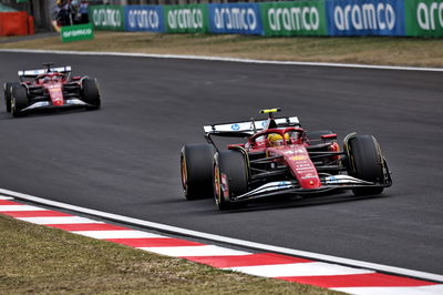 Lewis Hamilton and Charles Leclerc
