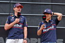 Max Verstappen and Yuki Tsunoda 