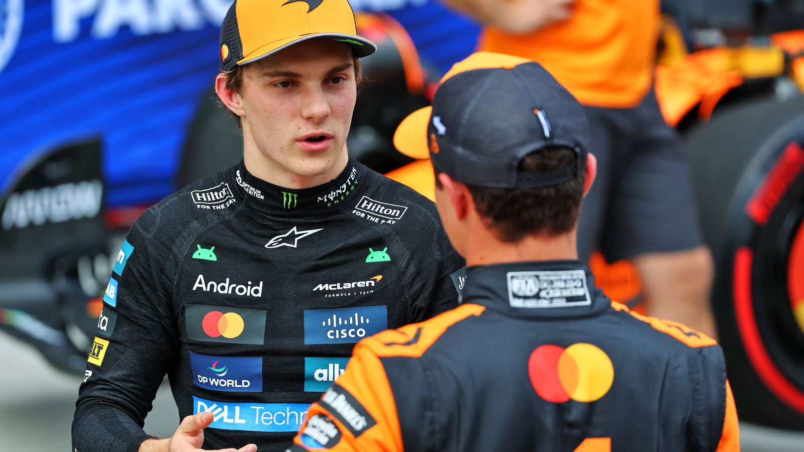 Oscar Piastri and Lando Norris 