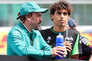 Fernando Alonso and Gabriel Bortoleto 