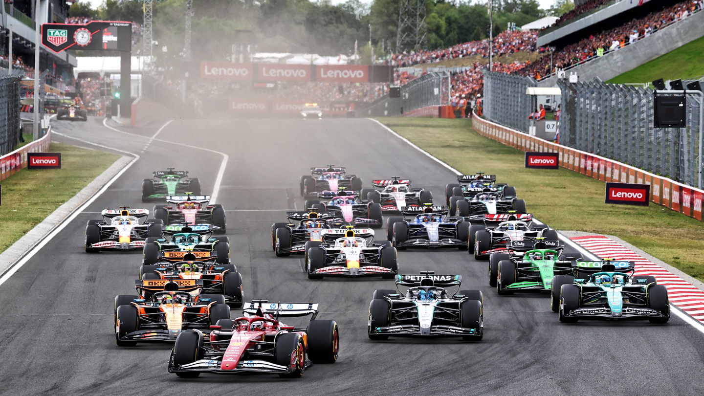 Hungary race start