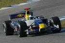 David Coulthard at Red Bull's Jerez test in December 2004