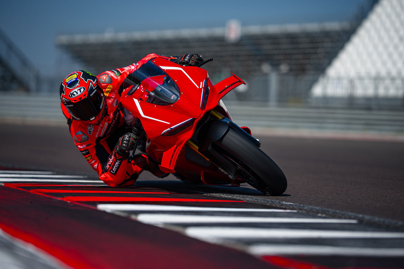 Nicolo Bulega on 2026 Ducati Panigale V4 R. Credit: Ducati.