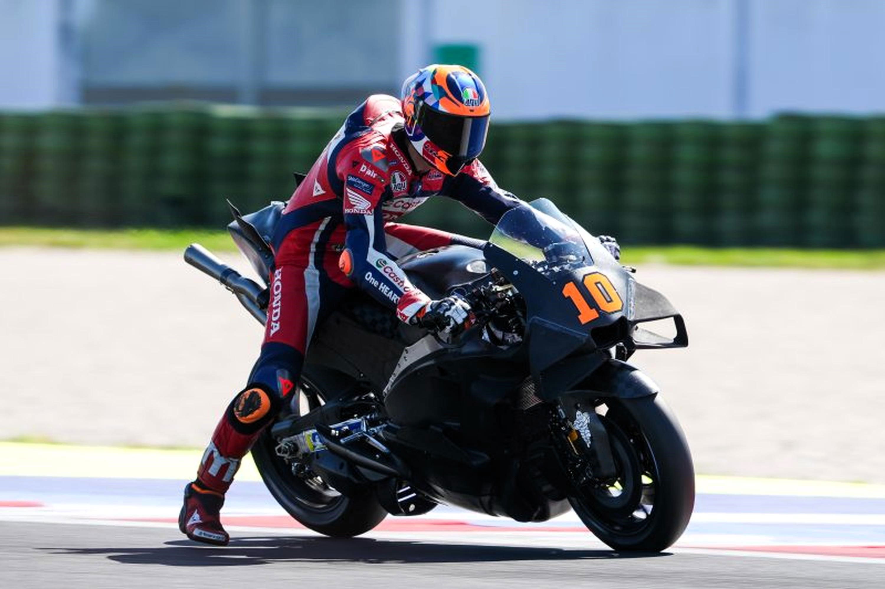 Luca Marini, Misano Test (HRC)