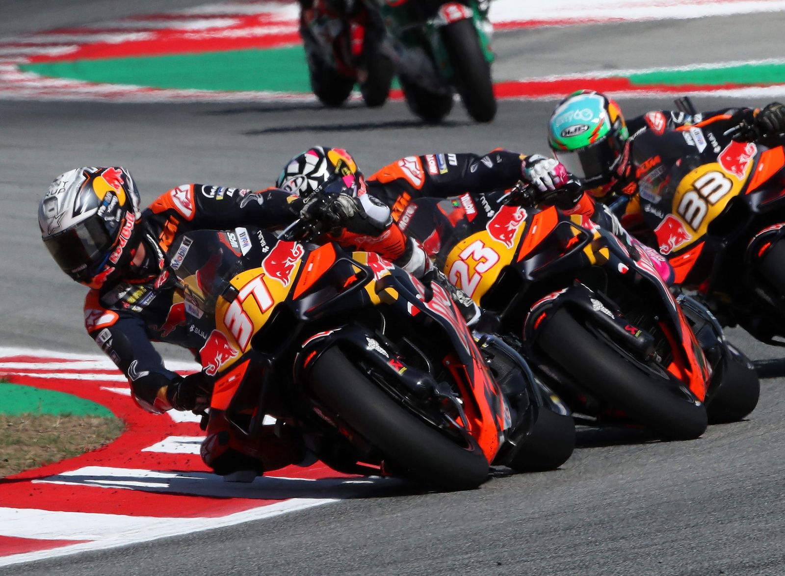 Acosta, Bastianini, Binder, 2025 Catalan MotoGP