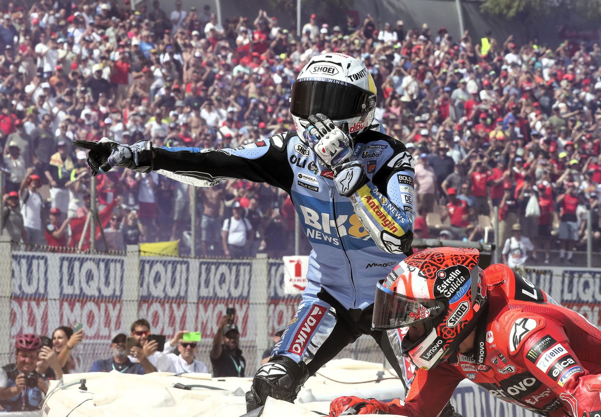Alex Marquez: “Painful” mistake “helped me win” Catalan MotoGP | Turn 10 middle finger