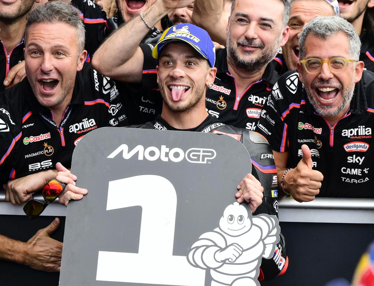 Marco Bezzecchi hails “fantastic” Misano MotoGP pole, Alex Marquez “proper job”, Fabio Quartararo surprise