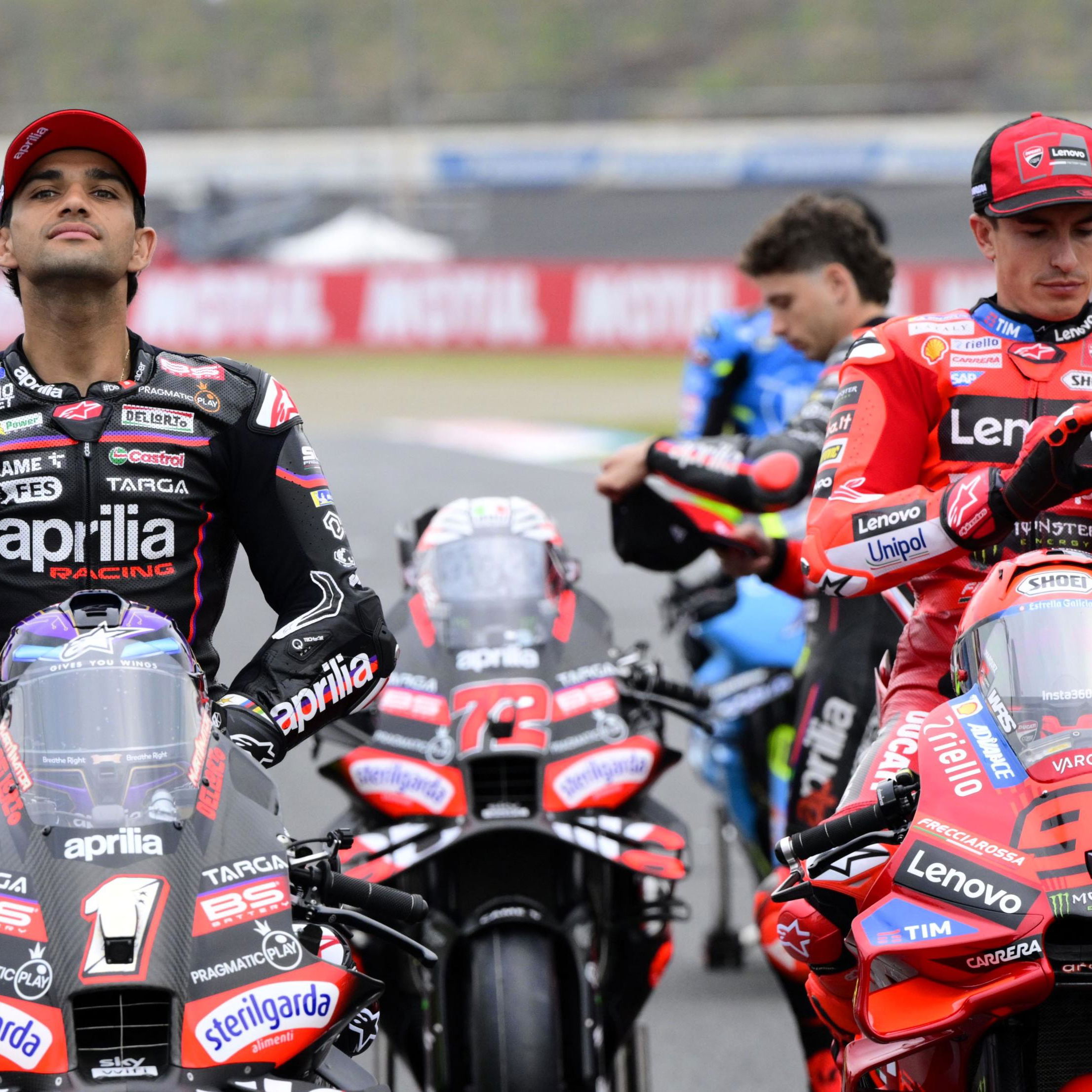 Jorge Martin, Marc Marquez, 2025 Japanese MotoGP
