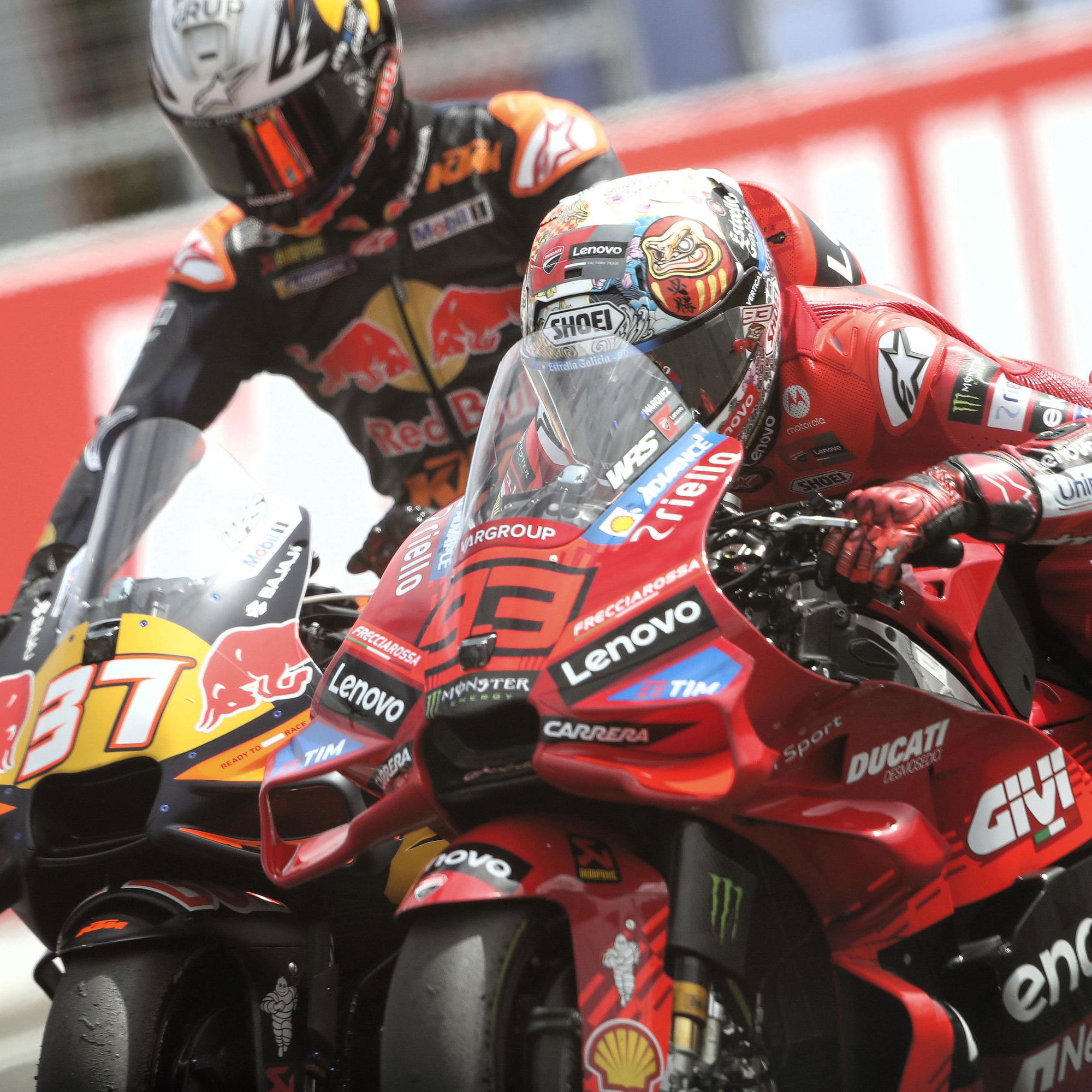 Pedro Acosta, Marc Marquez, 2025 Japanese MotoGP