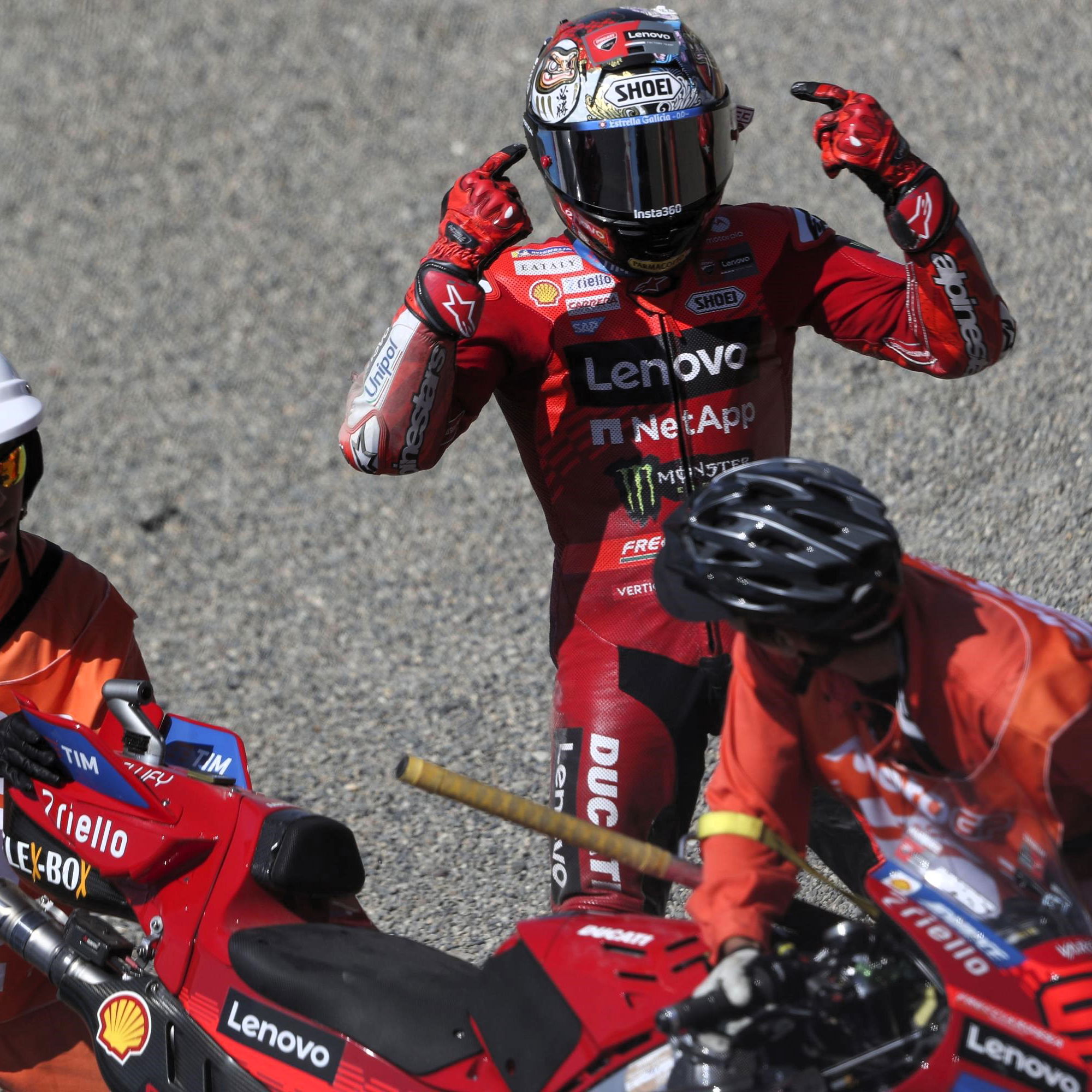 Marc Marquez, final practice crash, 2025 Japanese MotoGP