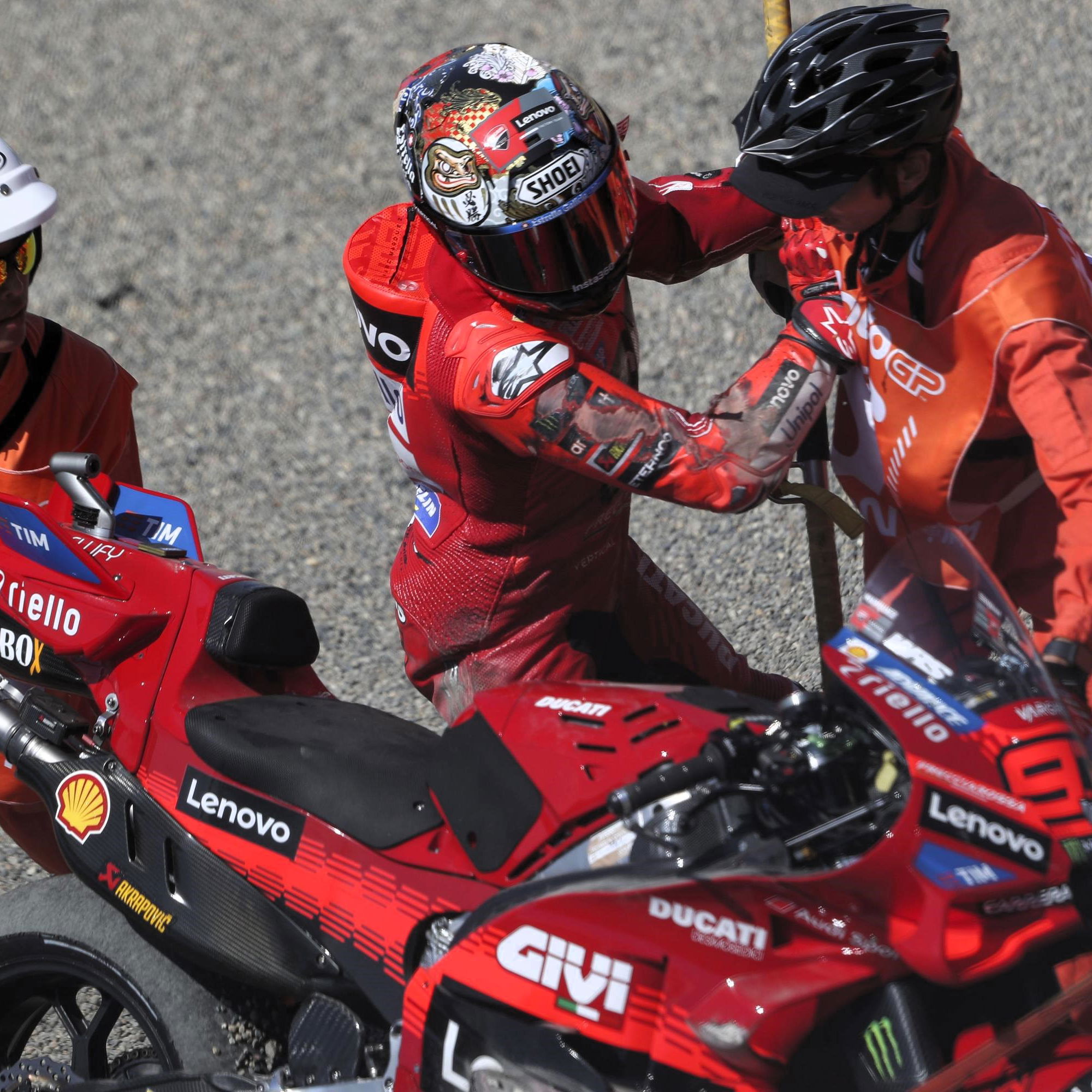 Marc Marquez, final practice crash, 2025 Japanese MotoGP