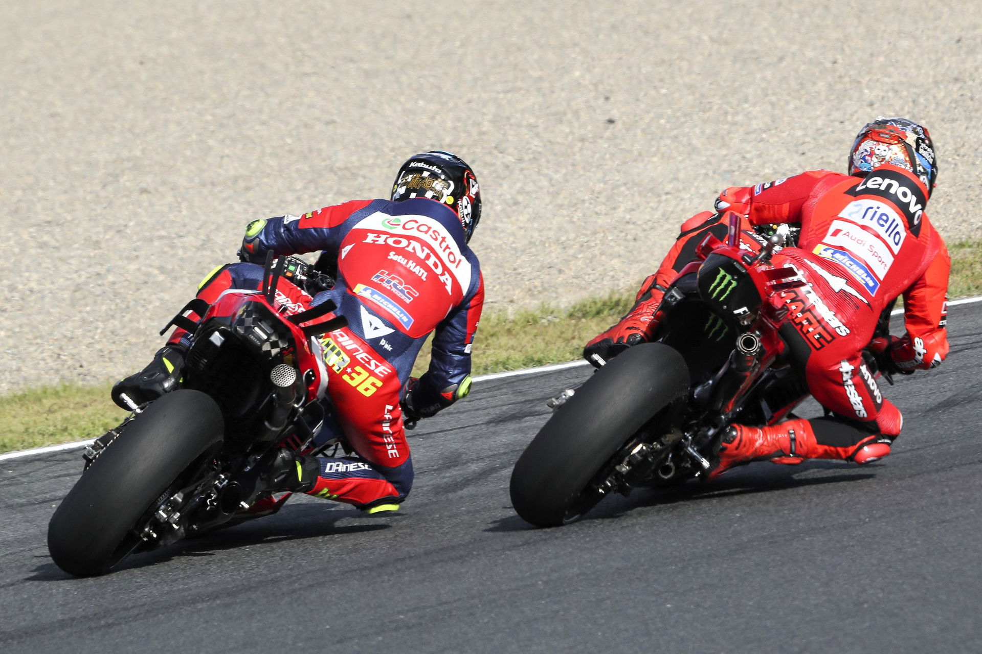 Marc Márquez, Joan Mir, 2025 Sprint japonés MotoGP