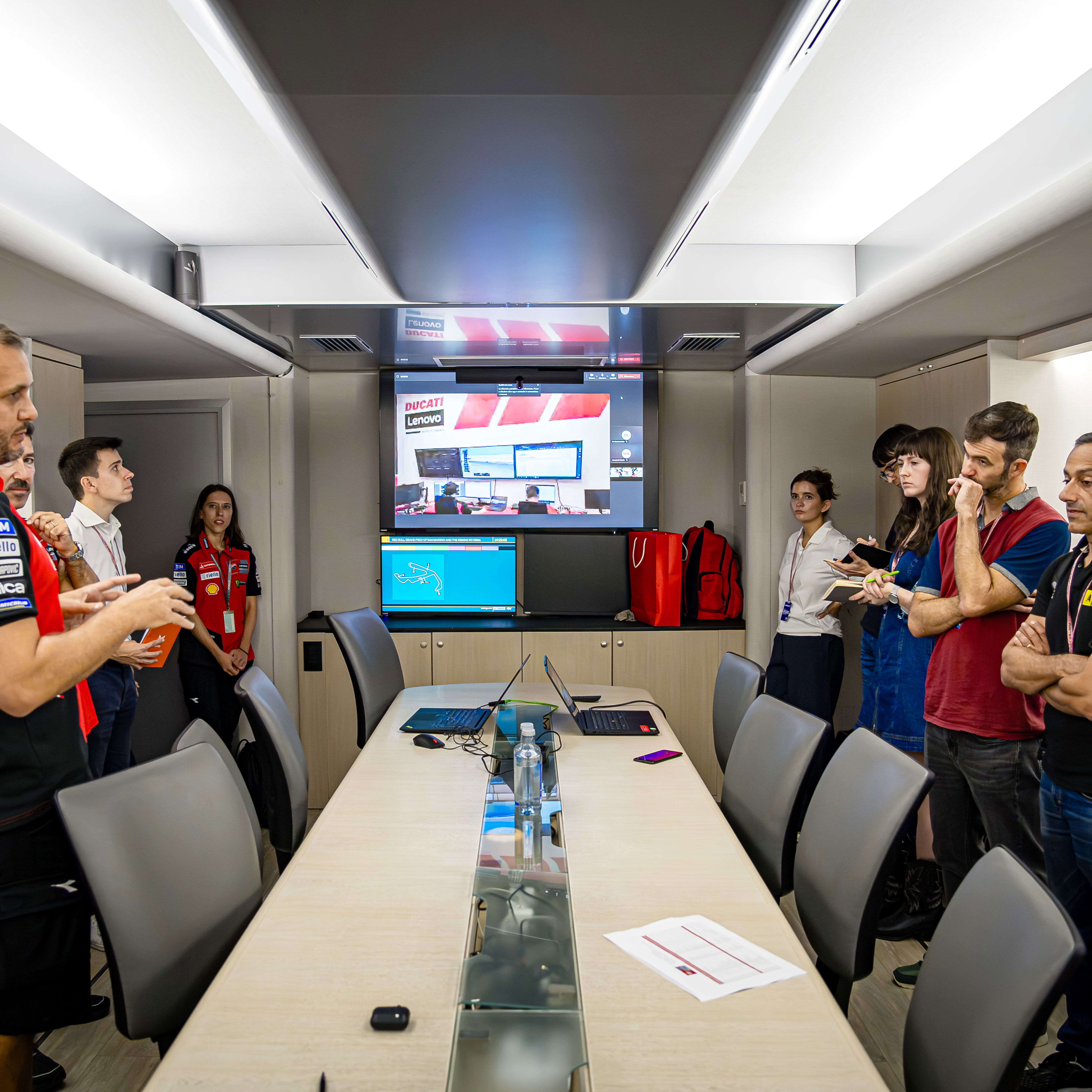 Ducati Lenovo Team's Remote Garage