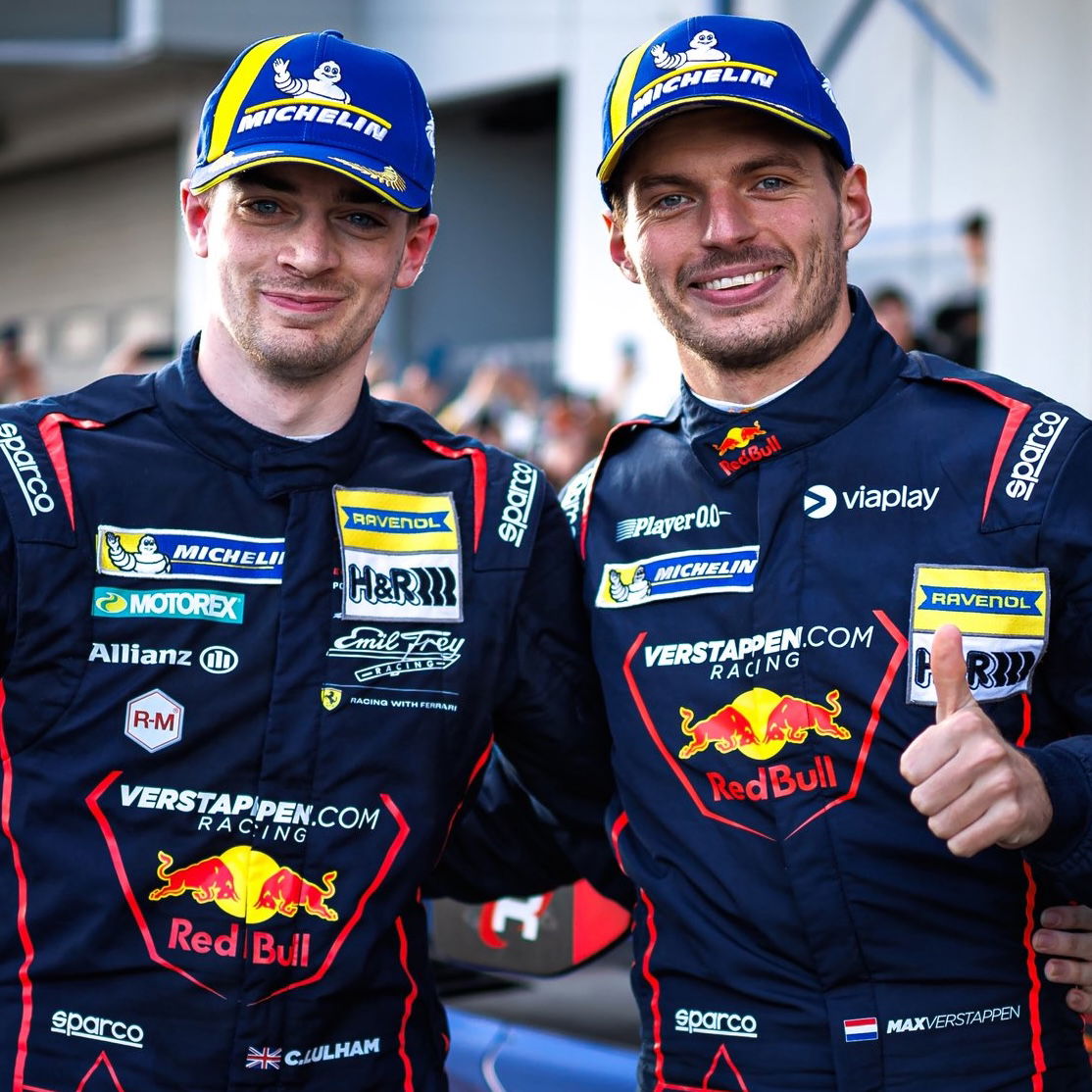 Verstappen celebrates his debut GT3 win