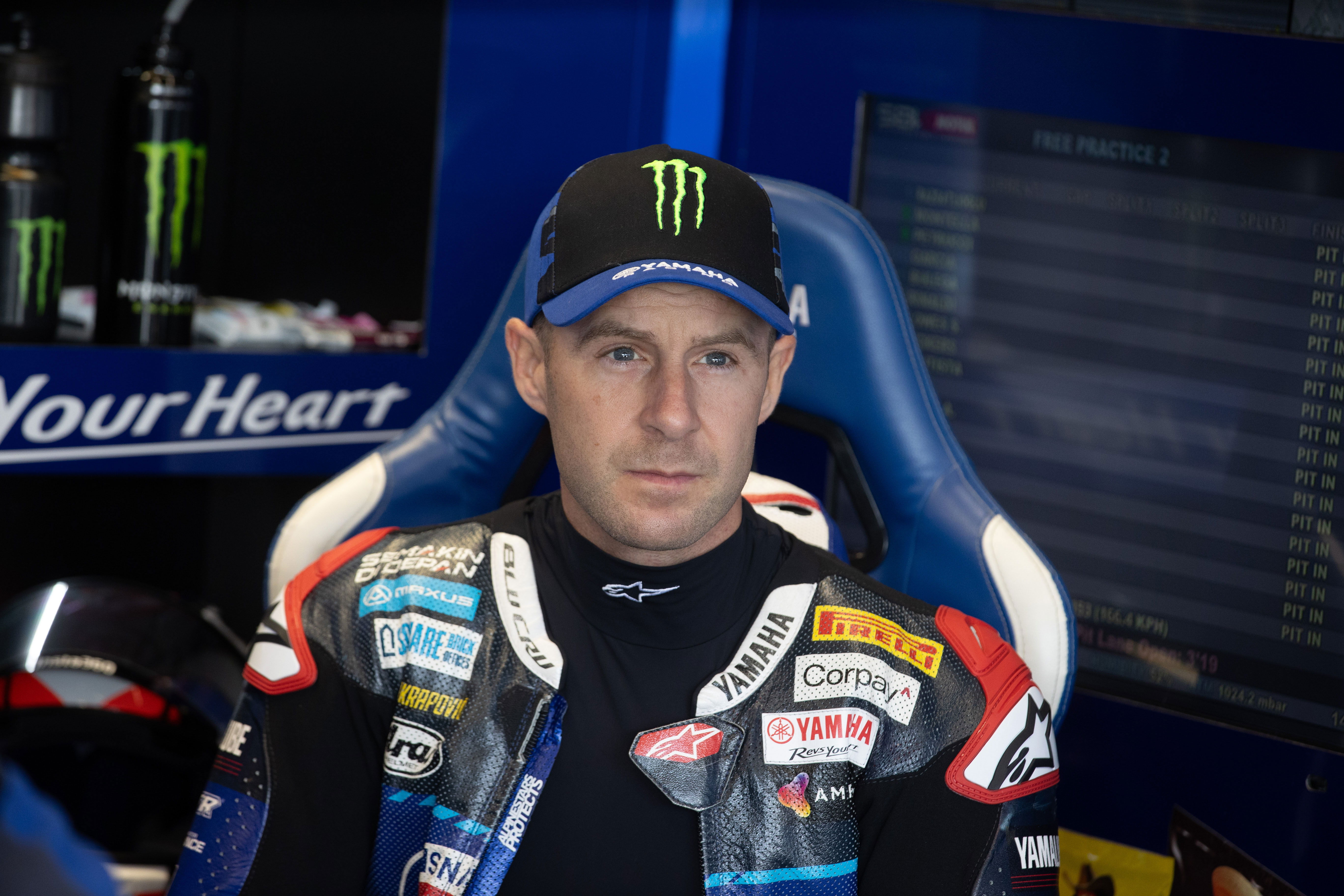 Jonathan Rea, 2025 French WorldSBK, pit box. Credit: Gold and Goose.