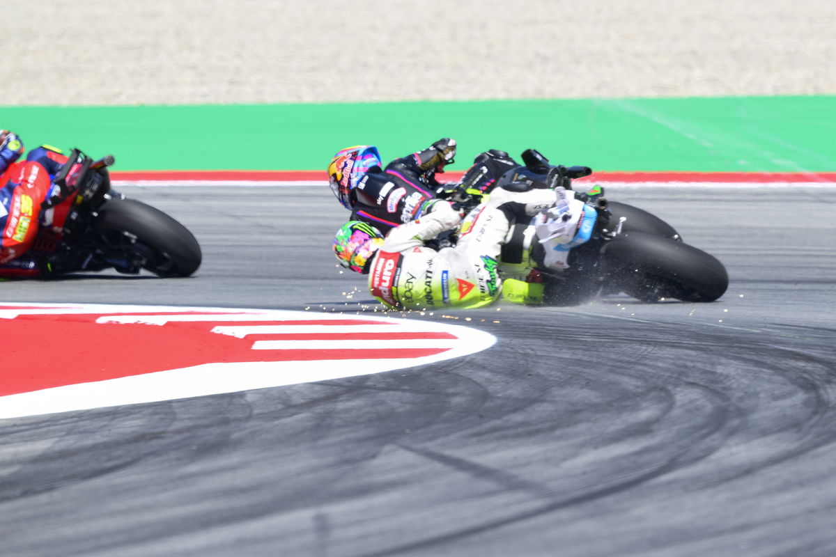 Ducati pair penalised for Aprilia wipeouts in Barcelona MotoGP sprint