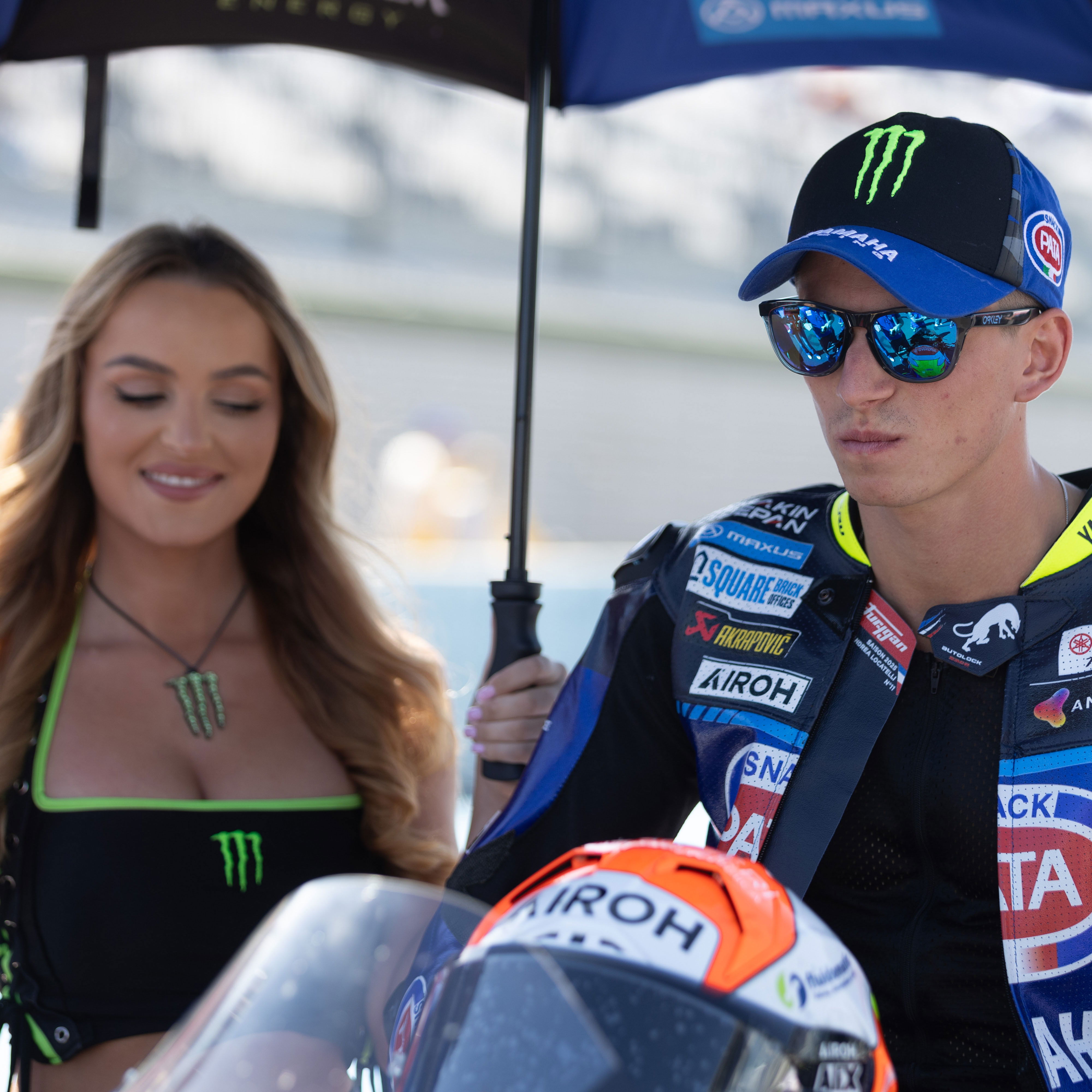 Andrea Locatelli, 2025 French WorldSBK, grid. Credit: Gold and Goose.