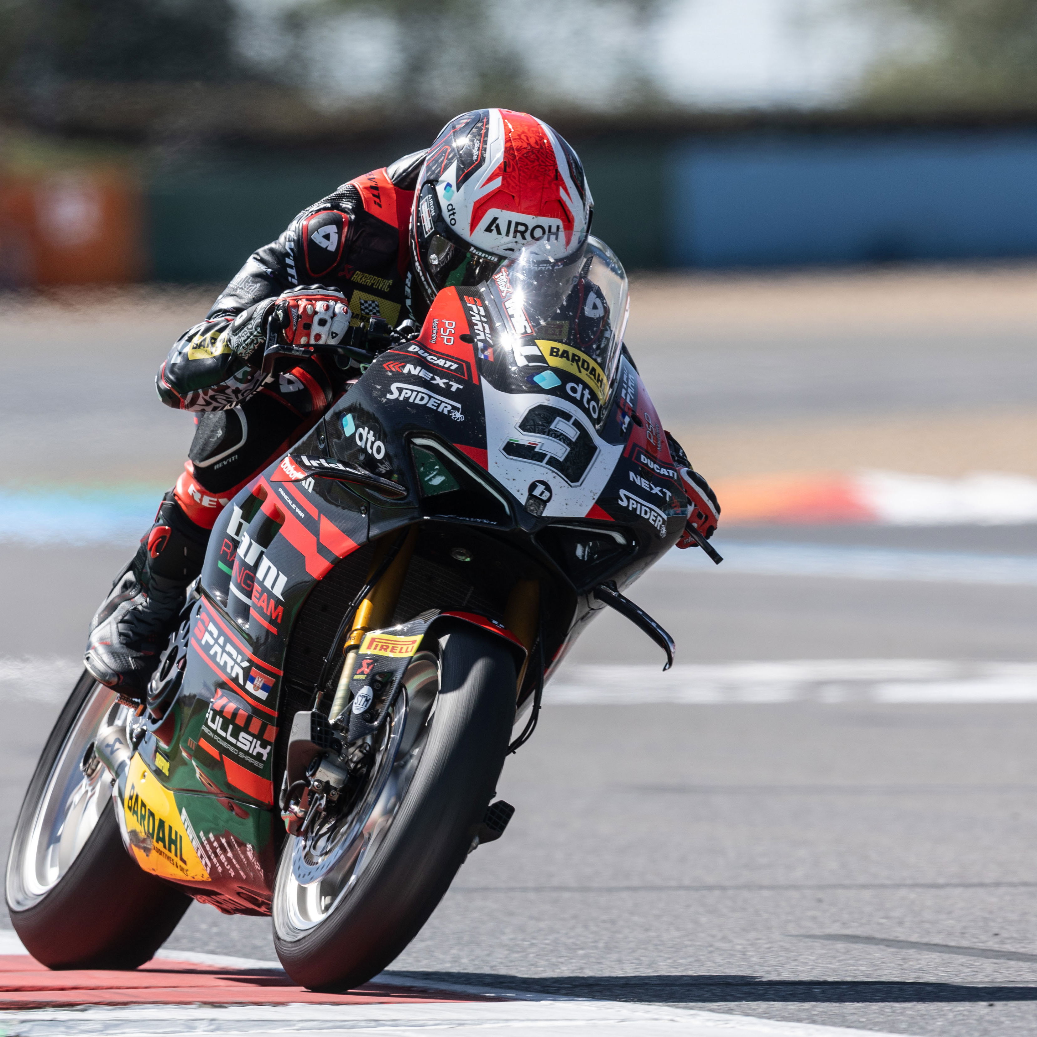 Danilo Petrucci, 2025 French WorldSBK. Credit: Gold and Goose.