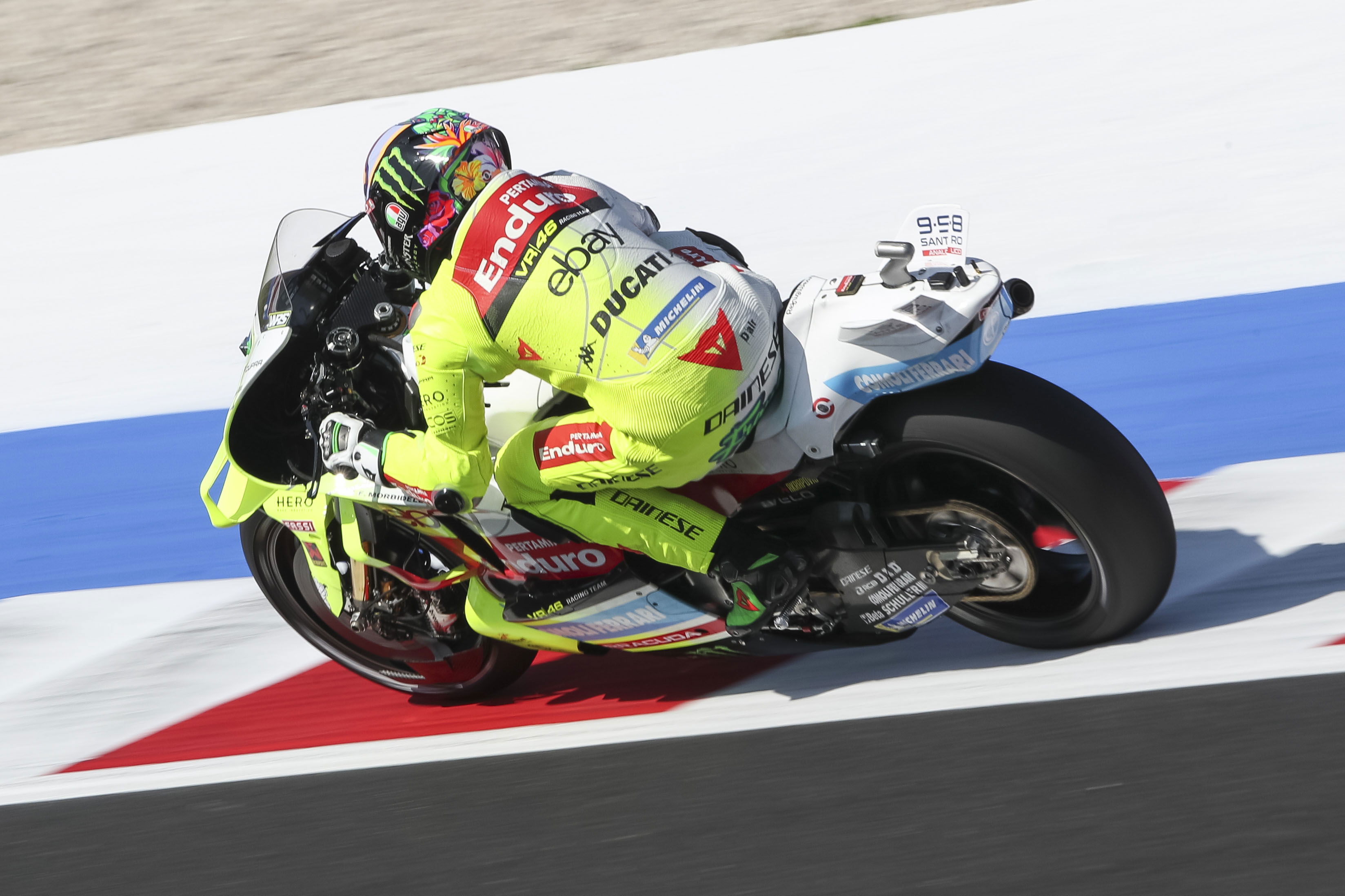Franco Morbidelli, 2025 MotoGP San Marino Grand Prix. Credit: Gold and Goose.