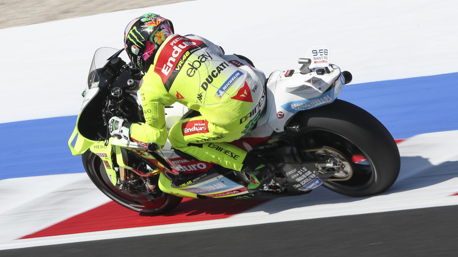 Franco Morbidelli, 2025 MotoGP San Marino Grand Prix. Credit: Gold and Goose.