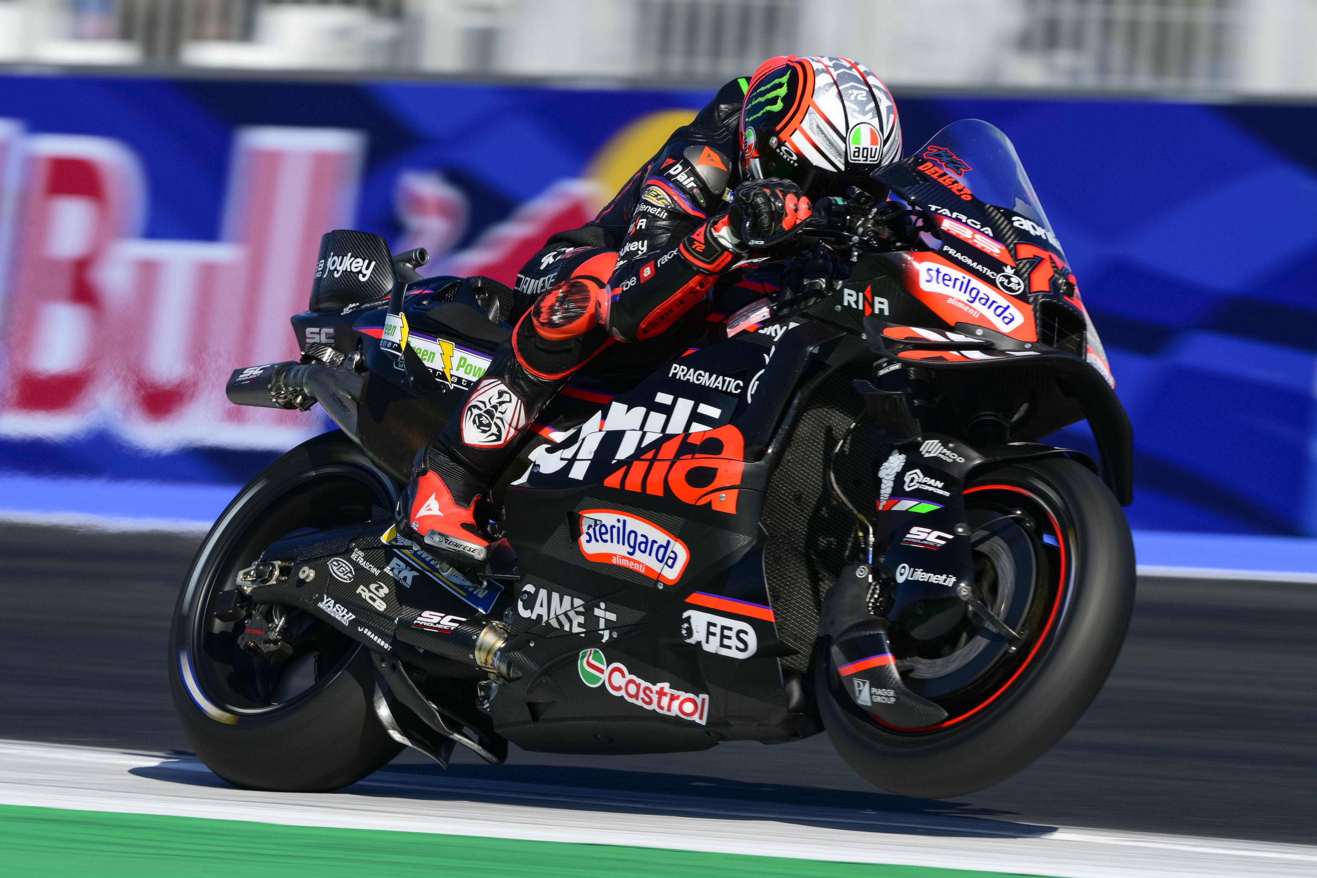 Marco Bezzecchi, 2025 MotoGP San Marino Grand Prix. Credit: Gold and Goose.