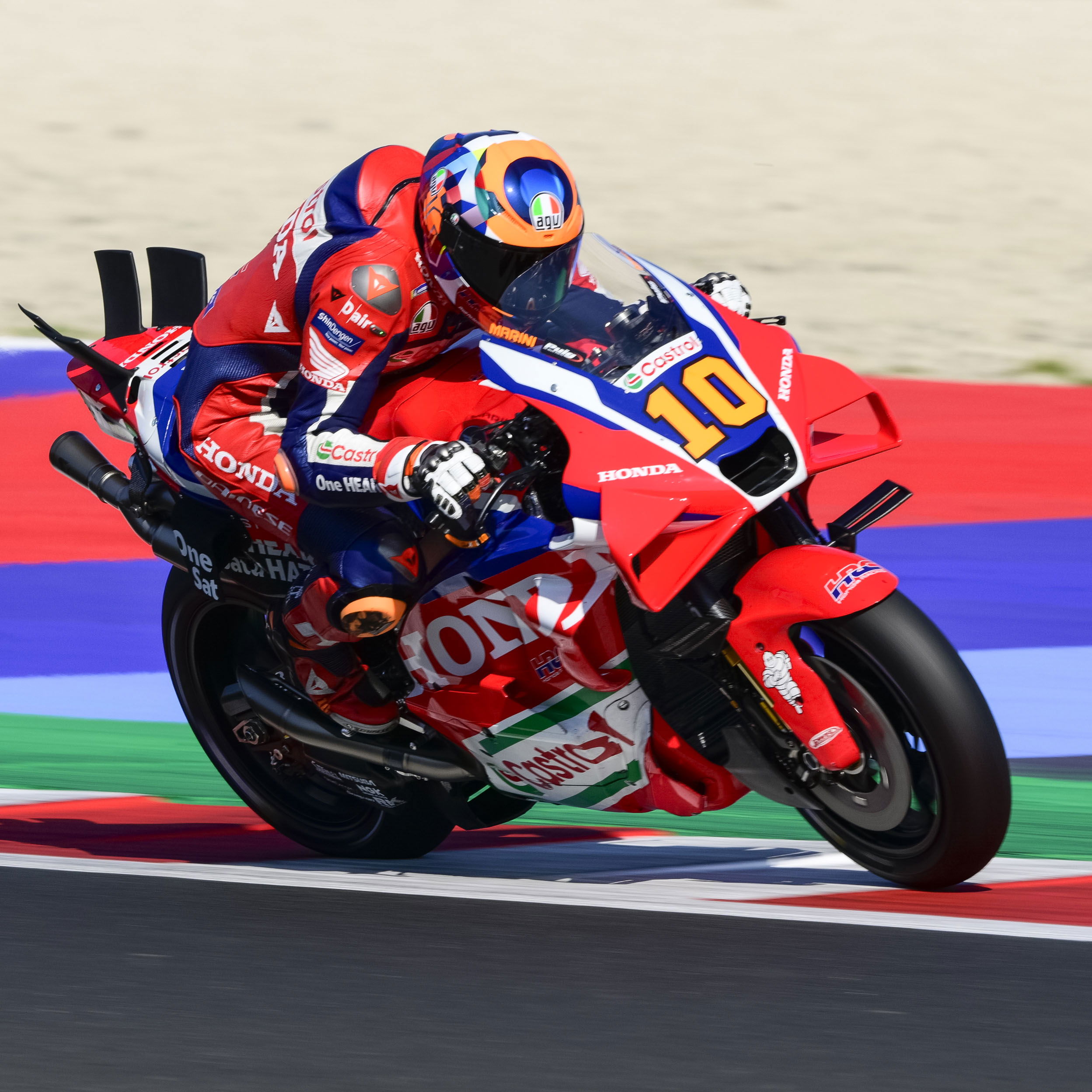 Luca Marini, 2025 MotoGP San Marino Grand Prix. Credit: Gold and Goose.