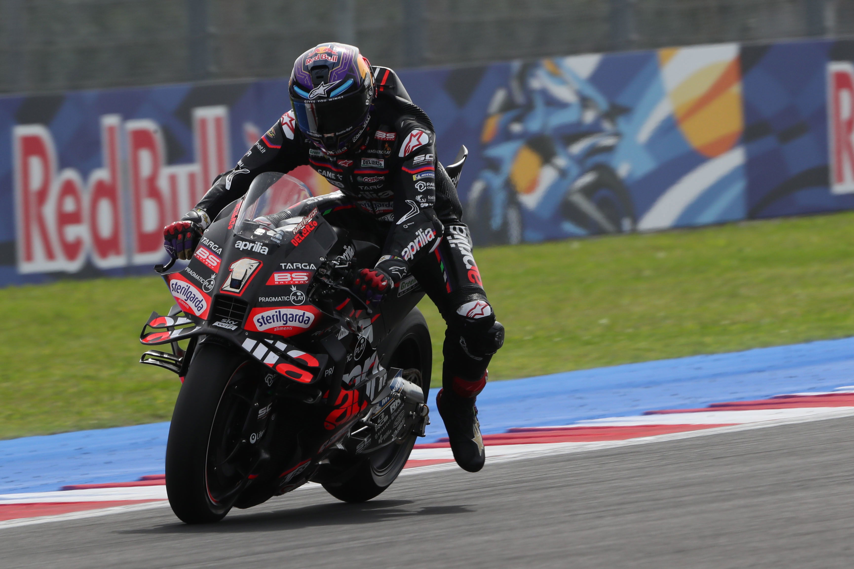 Jorge Martin, 2025 MotoGP San Marino Grand Prix. Credit: Gold and Goose.