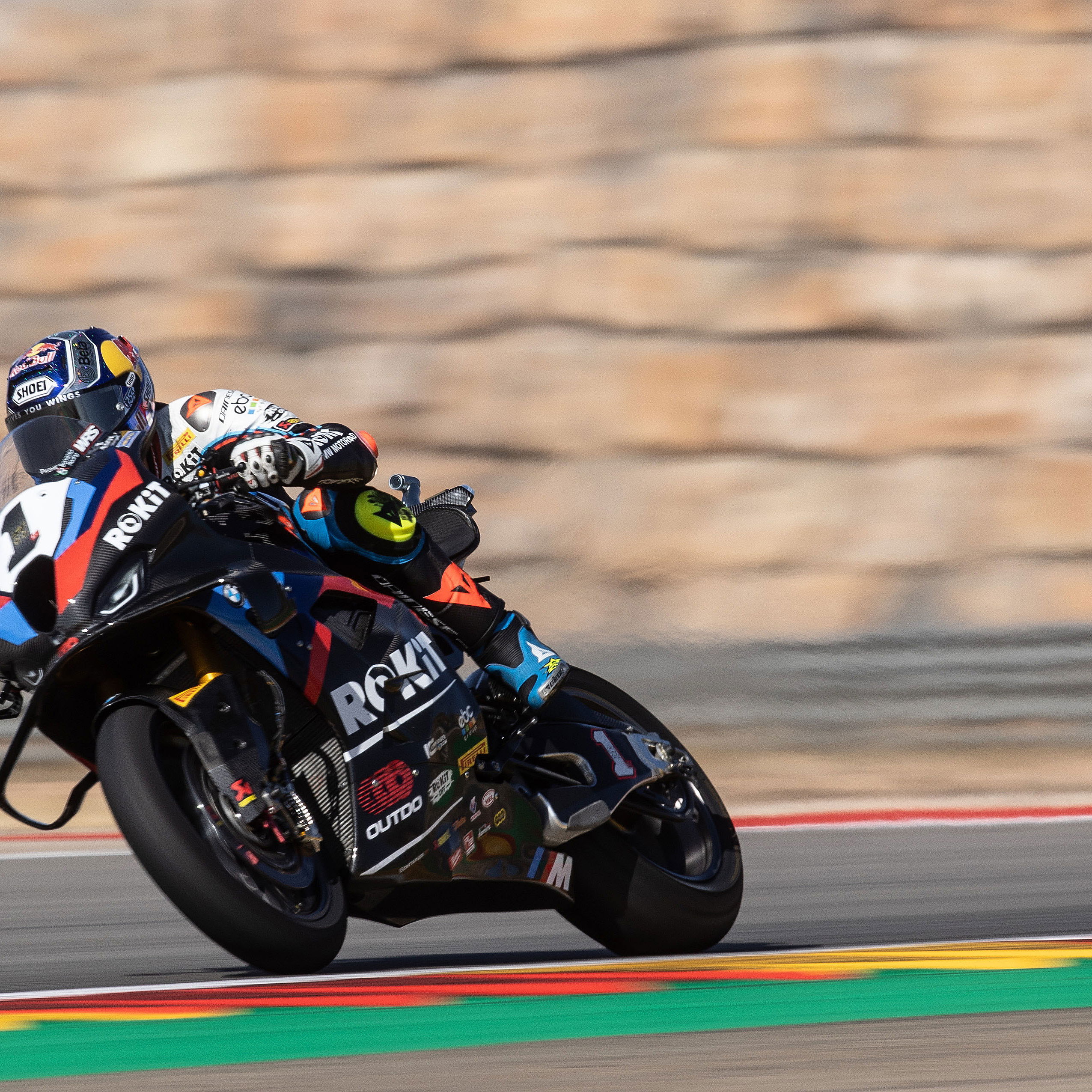 Toprak Razgatlioglu, 2025 Aragon WorldSBK. Credit: Gold and Goose.