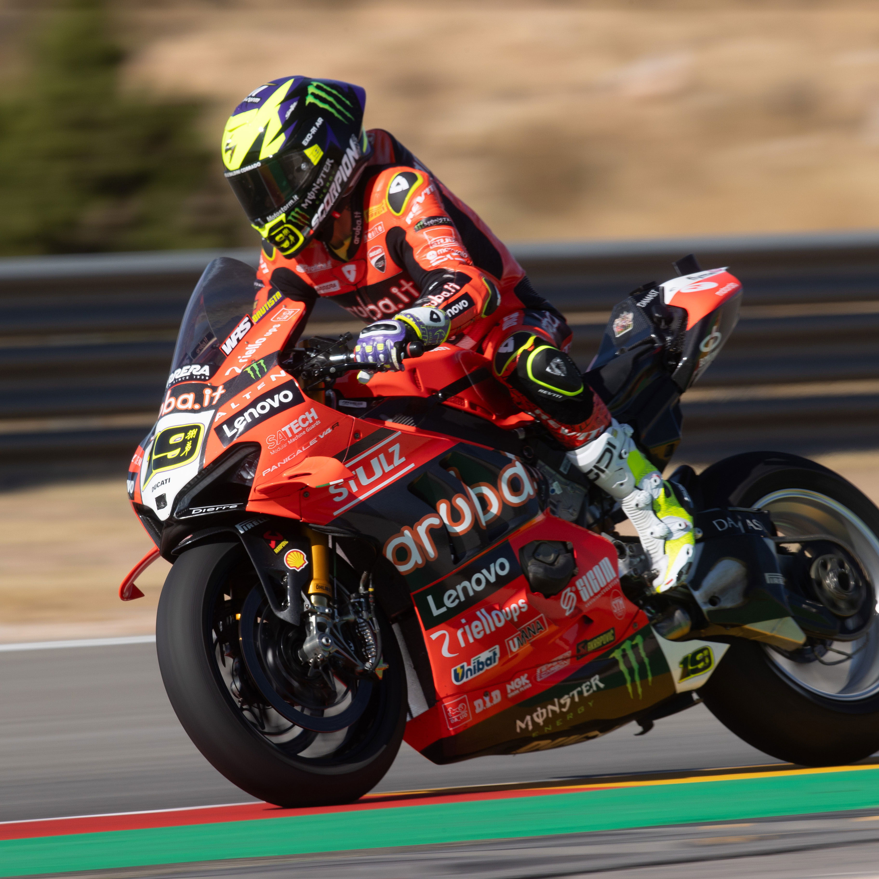 Alvaro Bautista, 2025 Aragon WorldSBK. Credit: Gold and Goose.