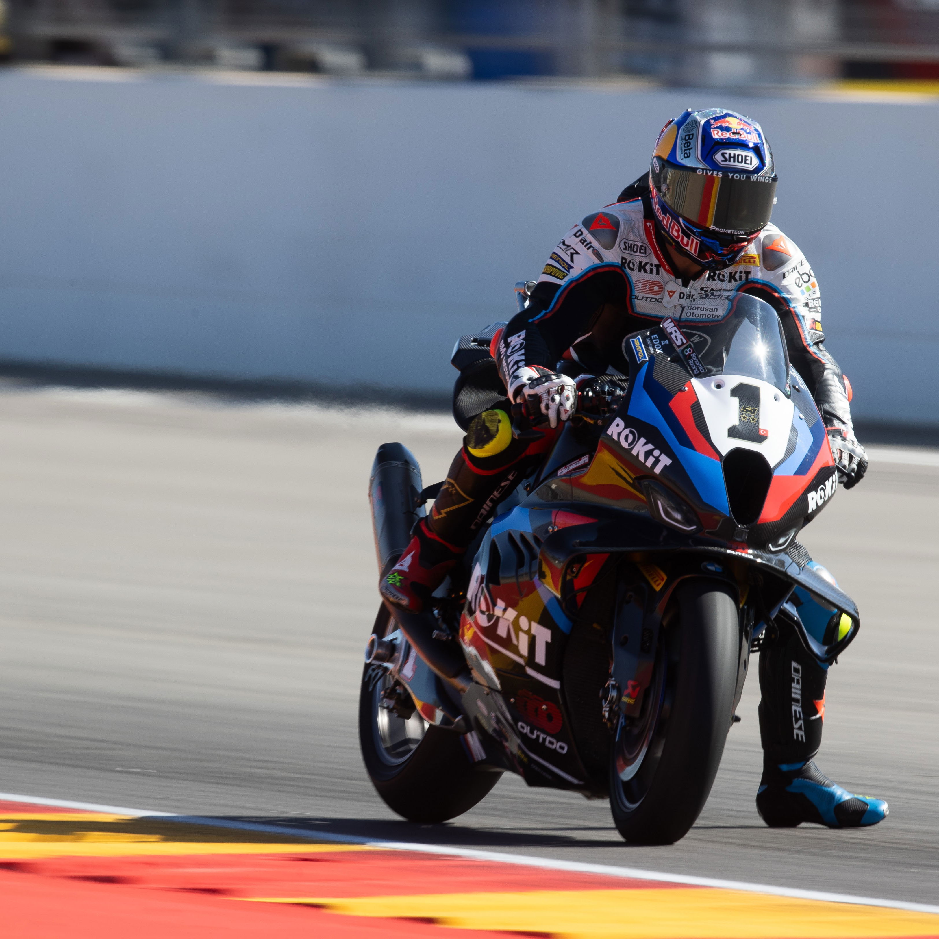 Toprak Razgatlioglu, 2025 Aragon WorldSBK. Credit: Gold and Goose.