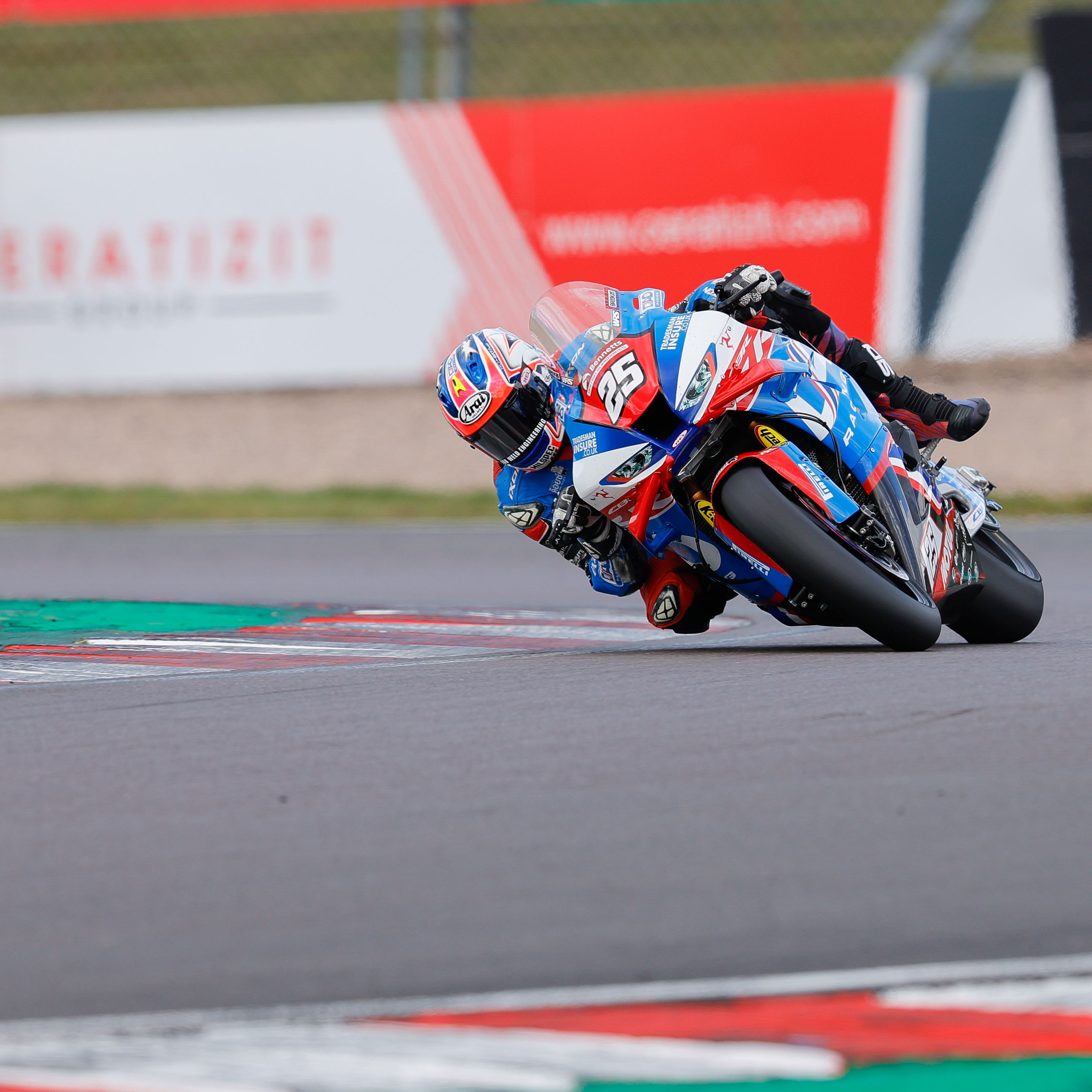 Josh Brookes, 2025 Donington Park BSB. Credit: Ian Hopgood Photography.