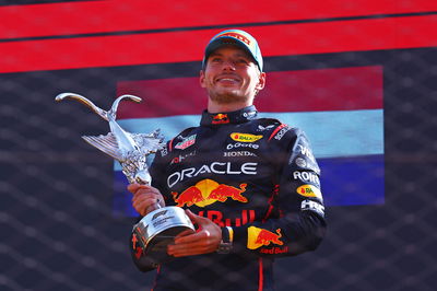 Verstappen ended his win drought