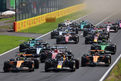 The start of the 2025 Italian Grand Prix 
