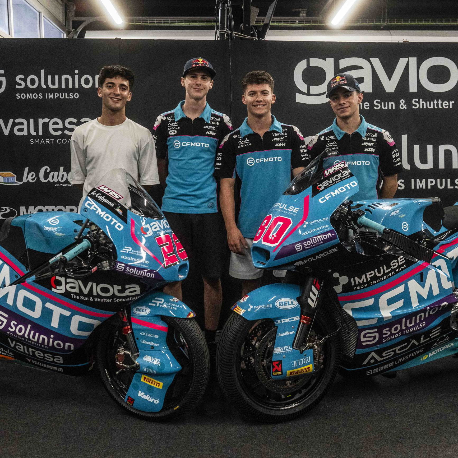 2026 Aspar Moto2 and Moto3 line-up