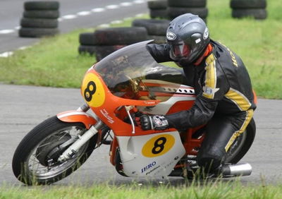 1967 Hansen Honda CR450 replica. Credit: Honda Racing UK.