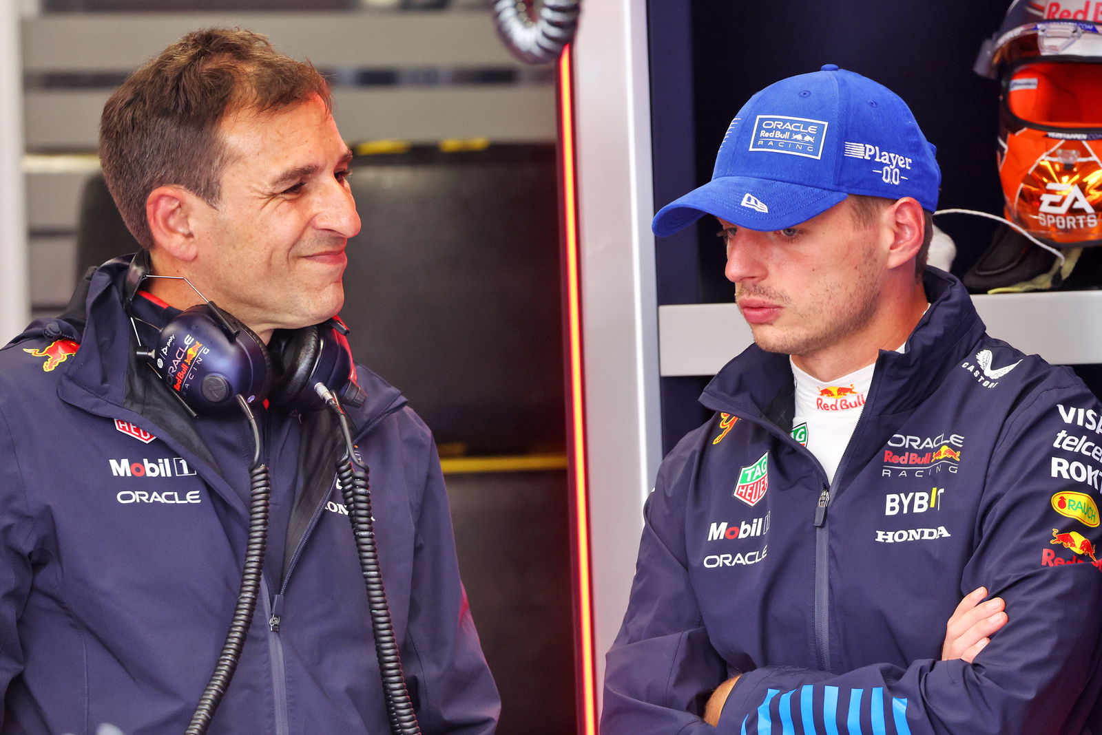 Pierre Wache and Max Verstappen