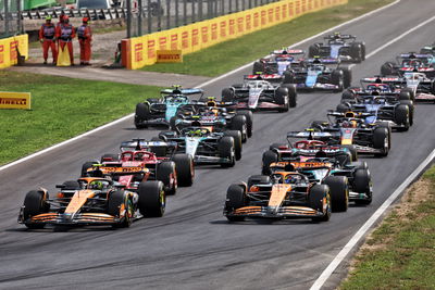 The start of the 2024 Italian GP