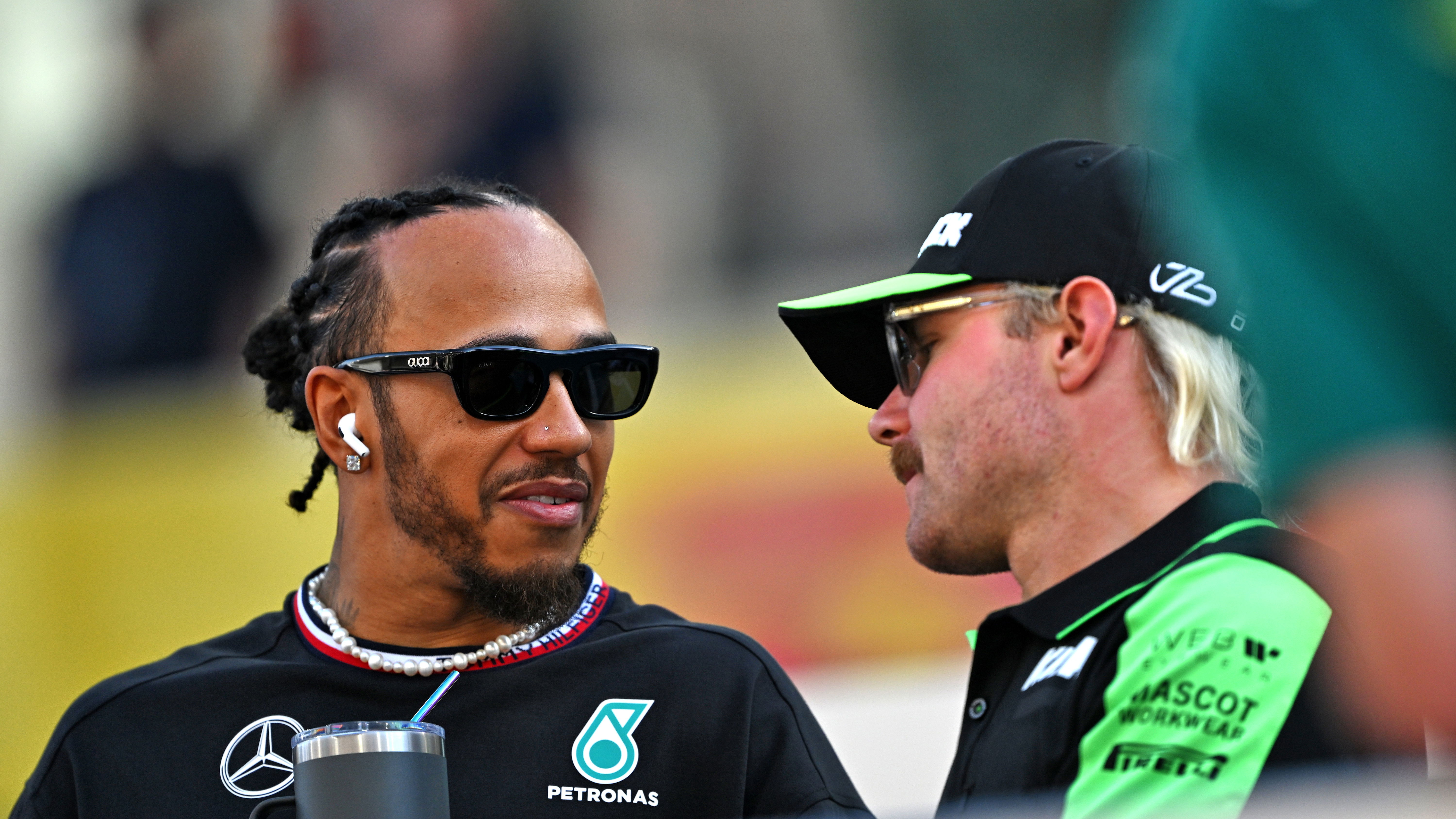 Hamilton and Bottas last season 