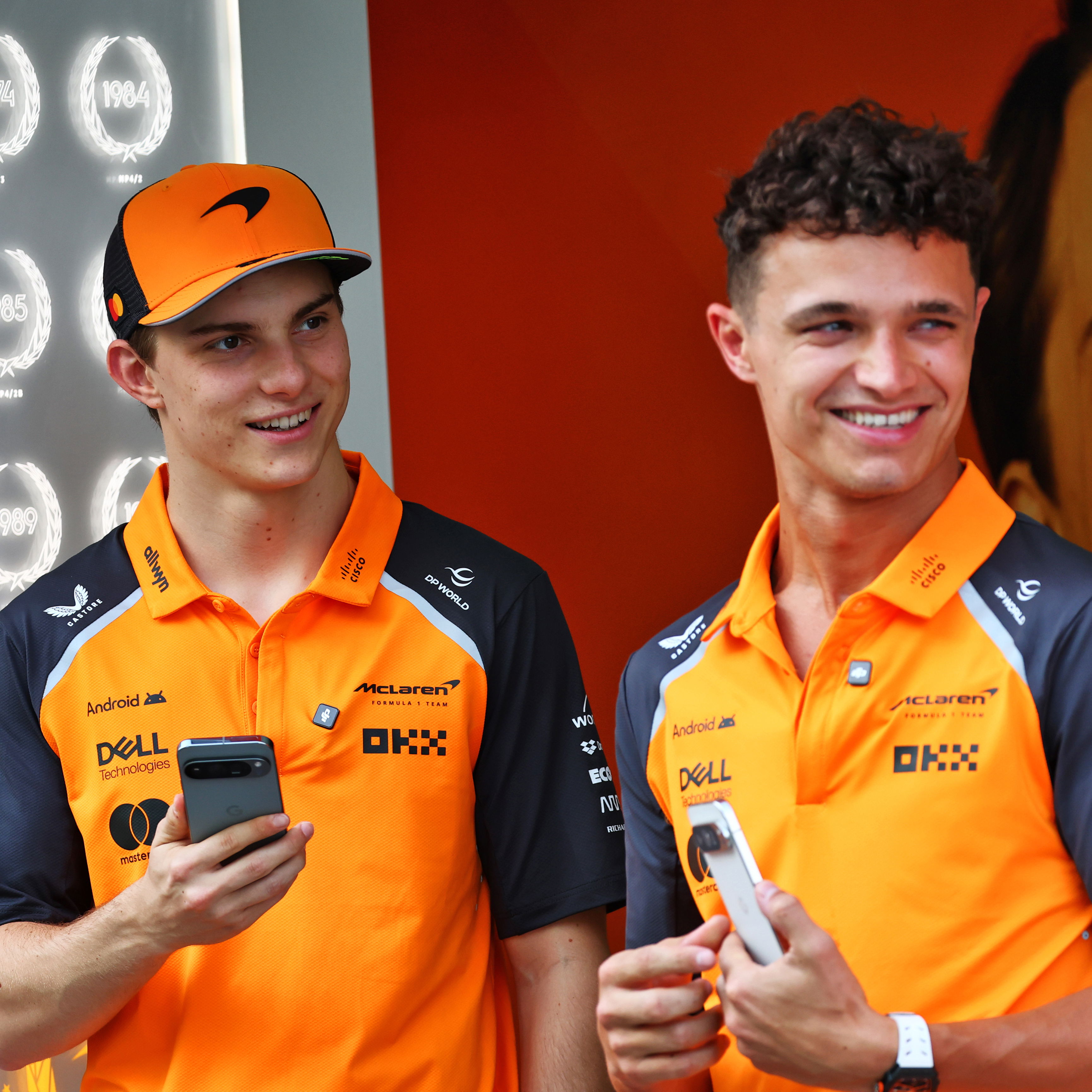 Oscar Piastri and Lando Norris
