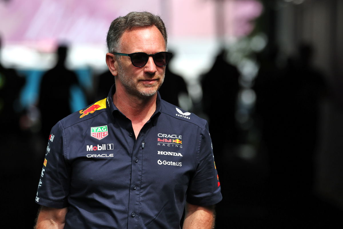 Christian Horner’s reaction to Red Bull’s Italian GP F1 revealed after mid-race text