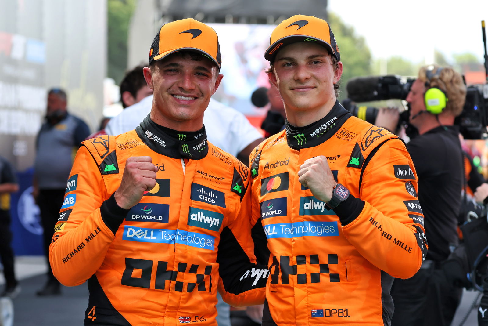 Norris and Piastri are locked in a title duel 