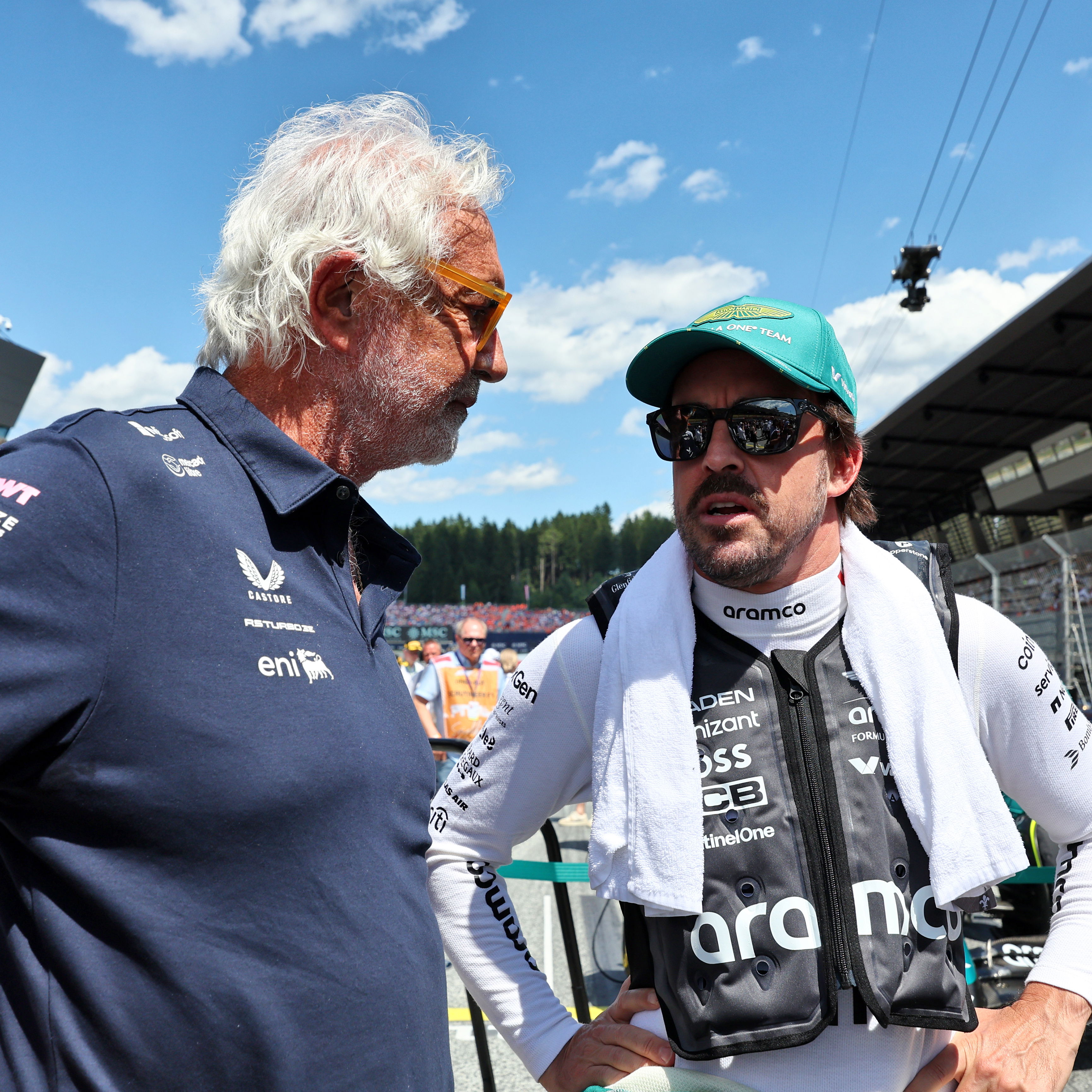 Briatore and Alonso 