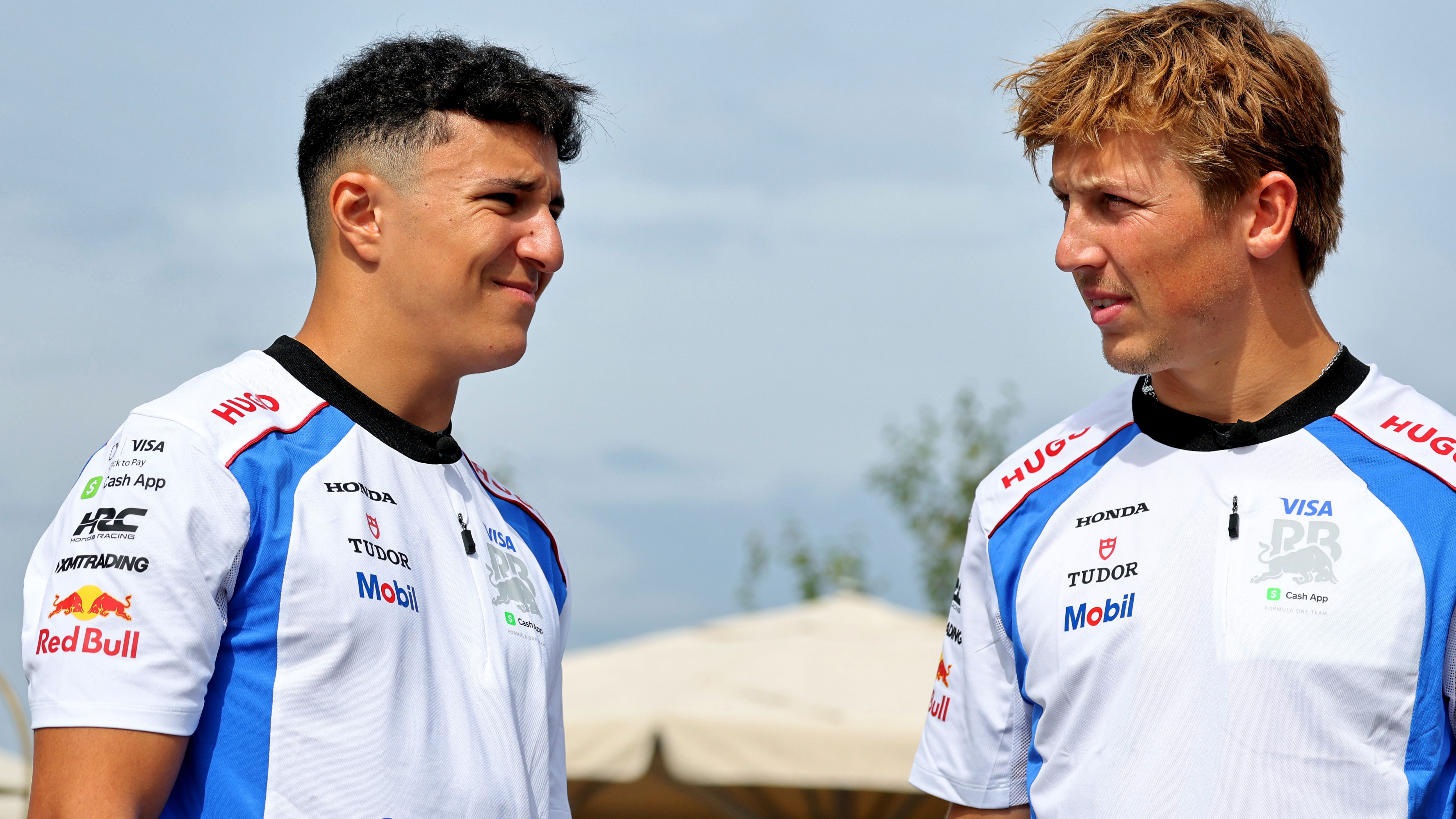 Isack Hadjar and Liam Lawson