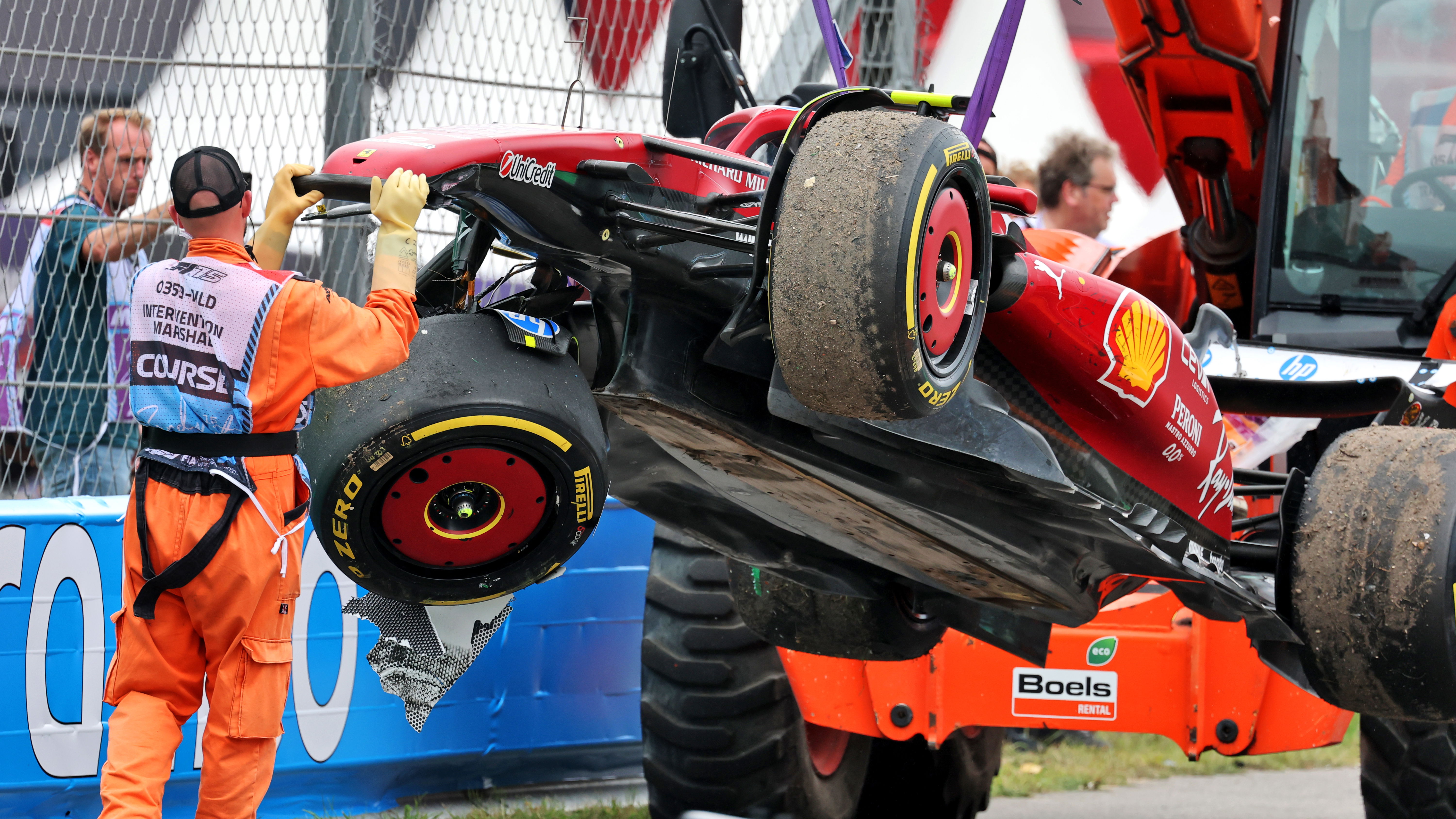 Lewis Hamilton's Ferrari