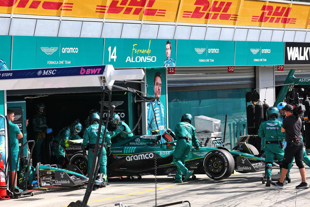 Aston Martin deny they ‘gambled’ on Fernando Alonso’s F1 car at Italian GP