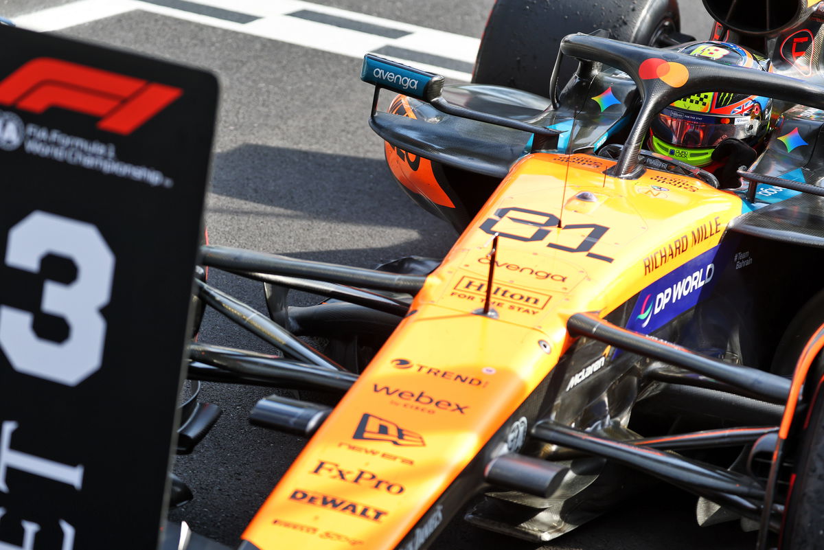 How awkward McLaren F1 driver swap played out over team radio