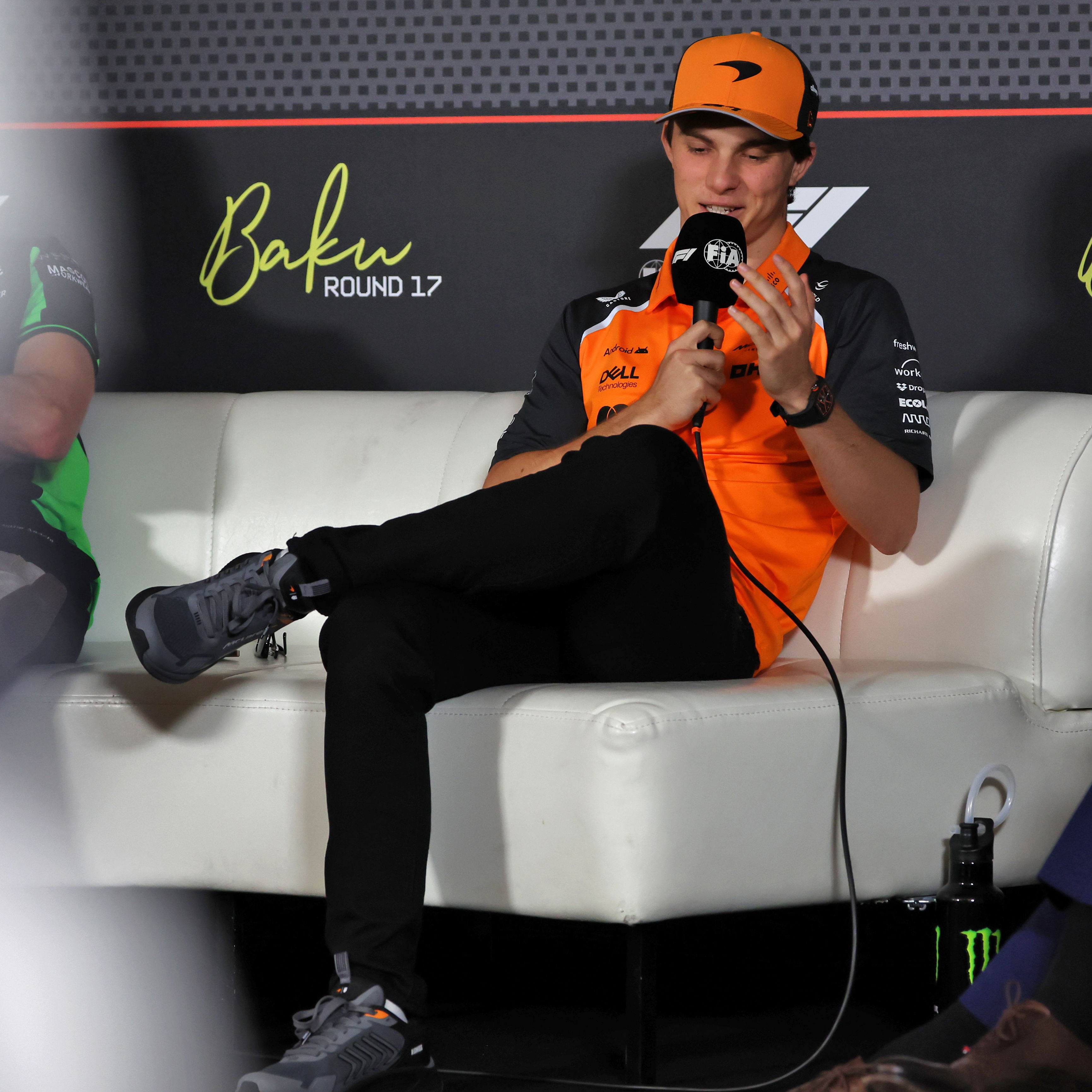 Oscar Piastri faced a barrage of questions on Thursday 