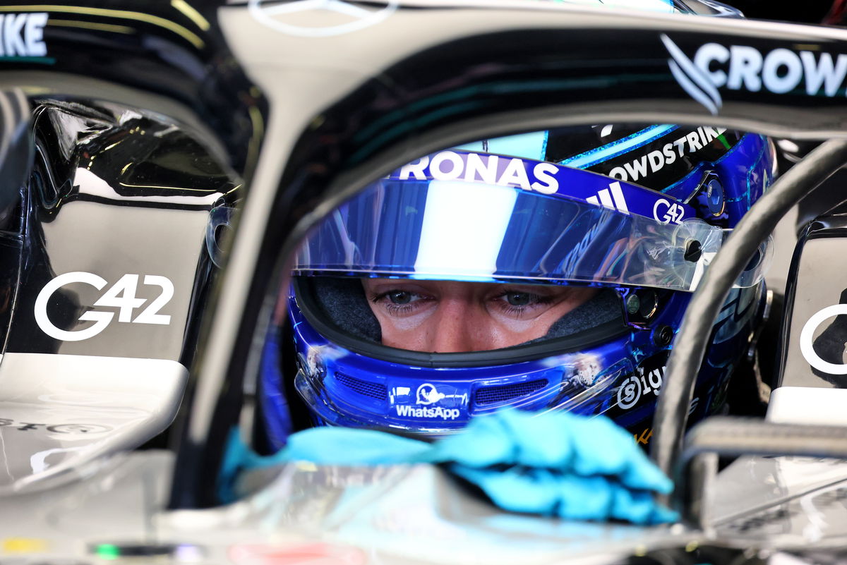 George Russell still unwell after ‘sounding terrible’ in Azerbaijan GP F1 FP1